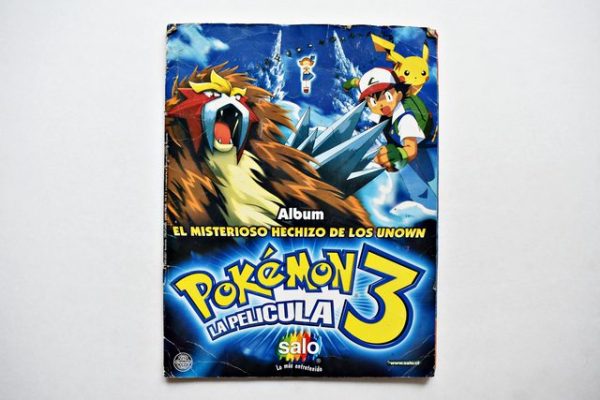 Pokémon 3, Película (Salo, 2000): Faltan 35 Láminas