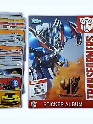 Transformers 4 [Topps]: Álbum Completo A Pegar
