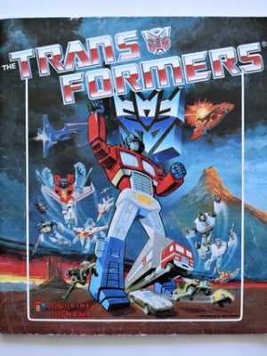 Transformers (Panini, 1986): Álbum Completo (Con todas sus láminas pegadas)