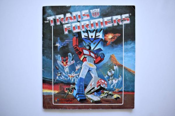 Transformers (Panini, 1986): Álbum Completo (Con todas sus láminas pegadas)