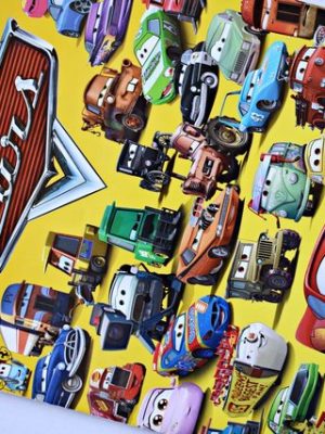 Cars El mundo (Panini, 2008): Álbum Completo (Con todas sus láminas pegadas)
