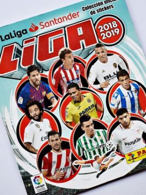 Liga Española 2018-2019, LaLiga Santander Liga 2018-2019 (Panini, 2018): Álbum Completo (Con todas sus láminas pegadas)