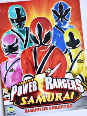Power Rangers Samurai (SD, 2012): Tiene 5 Láminas