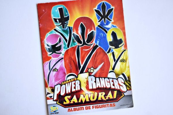 Power Rangers Samurai (SD, 2012): Tiene 5 Láminas