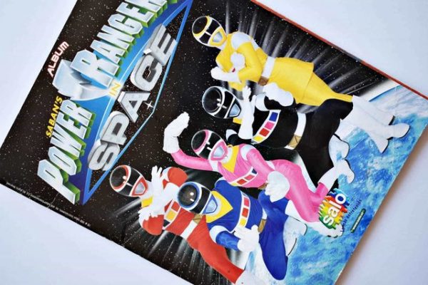 Power Ranger En El Espacio (Space) (Salo, 2000): Tiene 10 Láminas