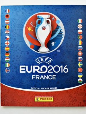 UEFA Euro 2016 France 2016 (Panini, 2016): Álbum Vacío (Sin láminas)