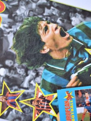 Estrellas del Fútbol (Panini, 1997): Tiene 12 Láminas