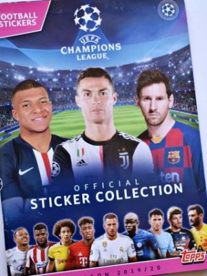 UEFA Champions League 2019-2020 (Panini, 2019): Tiene 81 Láminas