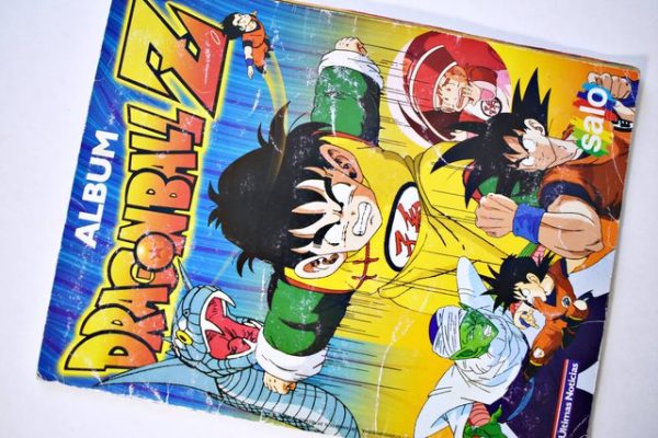 Dragon Ball Z1 (Salo, 1998): Álbum Completo (Con todas sus láminas pegadas)