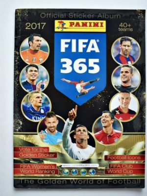 FIFA 365 2017 (Panini, 2016): Tiene 199 Láminas
