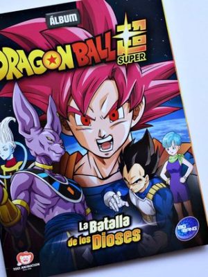 Dragon Ball Super Batalla de los Dioses (Big-Bang, 2018): Tiene 40 Láminas