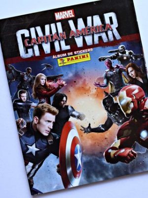 Capitán América Civil War (Panini, 2016): Álbum Vacío (Sin láminas)