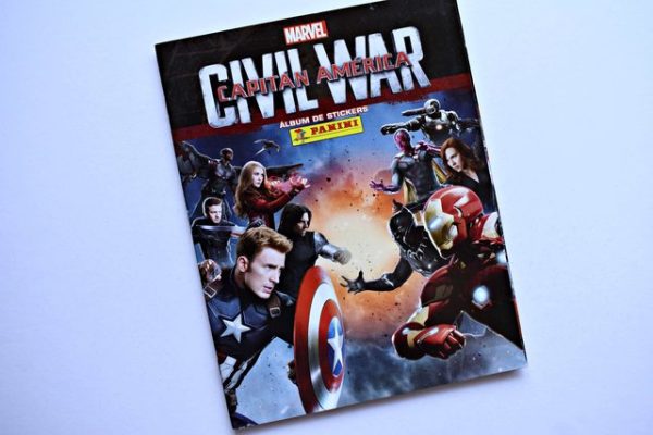 Capitán América Civil War (Panini, 2016): Álbum Vacío (Sin láminas)