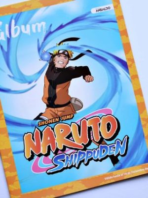 Naruto Shippuden Shonen Jump (Ansaldo, 2019): Álbum Vacío (Sin láminas)