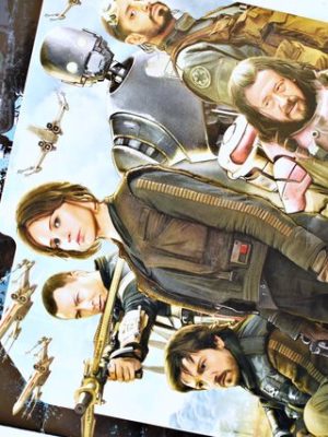 Star Wars Rogue One (Topps, 2016): Álbum Completo (Con todas sus láminas pegadas)