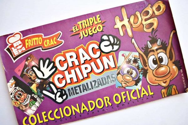 Hugo, Crac Chipun (Colecciónador) (Fritto Crac, 1995): Tiene 37 Láminas