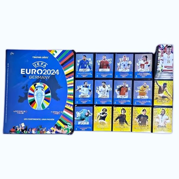 Euro Copa 2024 Trading Cards: Álbum Completo