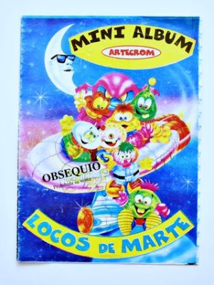Locos de Marte (Artecrom, 1990): Álbum Vacío (Sin láminas)