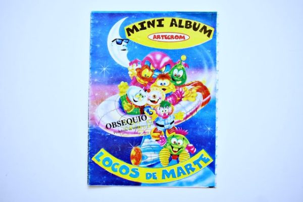 Locos de Marte (Artecrom, 1990): Álbum Vacío (Sin láminas)