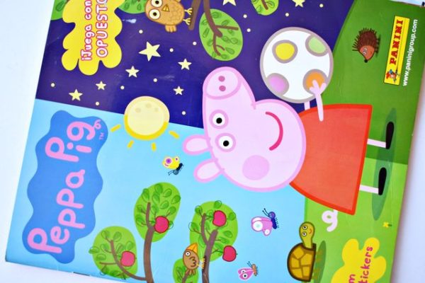 Peppa Pig Juega con los Opuestos (Panini, 2015): Faltan 59 Láminas