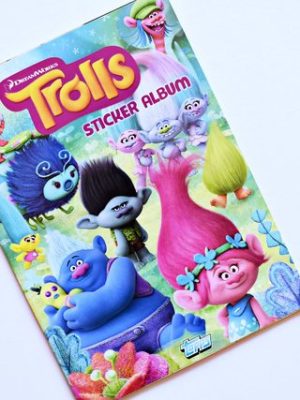 Trolls (Topps, 2016): Álbum Completo (Con todas sus láminas pegadas)