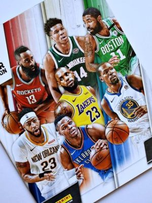 NBA sticker collecction 2018-19 (Panini, 2018): Álbum Vacío (Sin láminas)