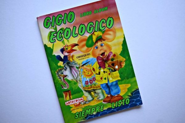 Topo Gigo Ecologico (Topo Gigio): Álbum Completo (Con todas sus láminas pegadas) (Artecrom, 1999)