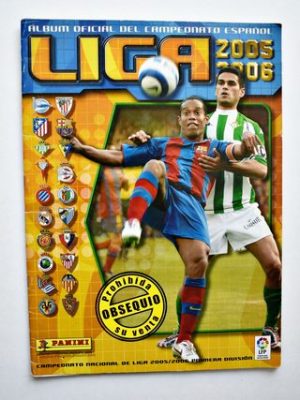 Liga Española 2005-2006 (Panini, 2005): Álbum Vacío (Sin láminas)
