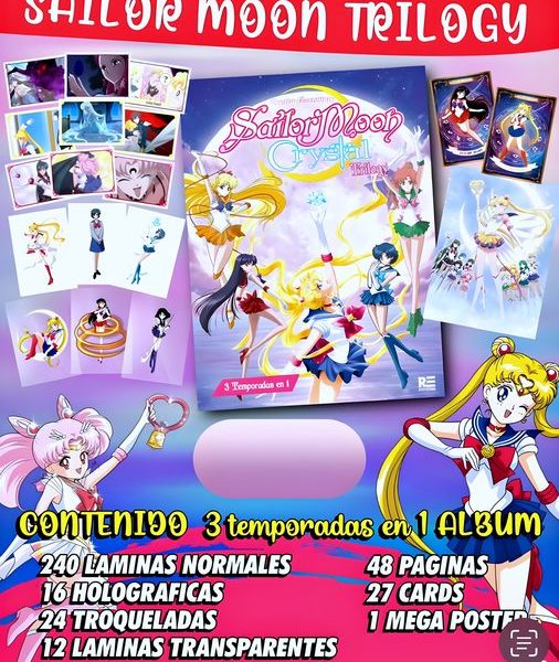 Sailor Moon Trilogy: Álbum Completo A Pegar foto 1