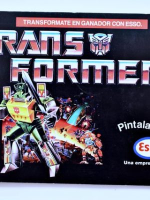 Transformers (Esso, 1986): Álbum Completo (Con todas sus láminas pegadas)