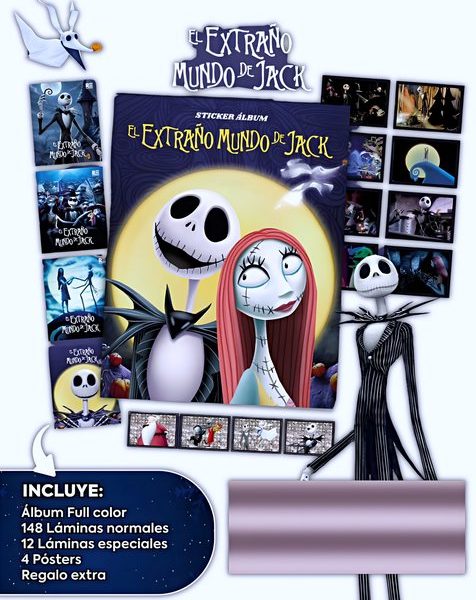 El Extraño Mundo de Jack: Álbum Completo A Pegar foto 1