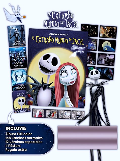 El Extraño Mundo de Jack: Álbum Completo A Pegar