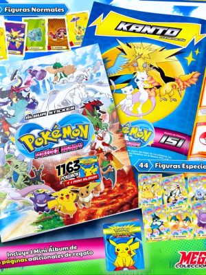Pokémon Pokedex Infinity: Álbum Completo A Pegar [1172 Láminas]