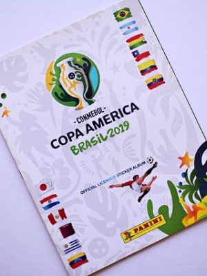 Copa América 2019 Brasil (Panini, 2019): Álbum Vacío (Sin láminas)