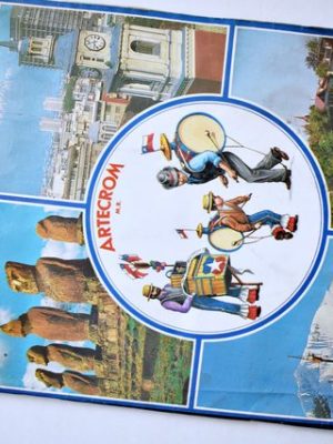 Chile Geografico y Turistico (Artecrom, 1975): Tiene 80 Láminas