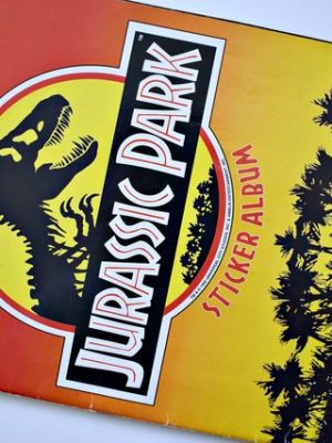 Jurassic Park 1 (Merlin, 1992): Álbum Completo (Con todas sus láminas pegadas)