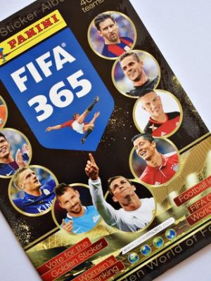 FIFA 365 2017 (Panini, 2016): Álbum Vacío (Sin láminas)