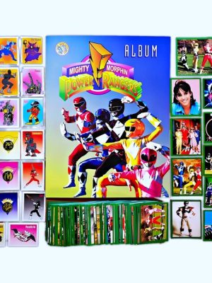 Power Ranger Mighty Morphin: Álbum Completo A Pegar