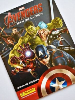 Avengers 2: La Era de Ultrón (Panini, 2015): Álbum Completo (Con todas sus láminas pegadas)