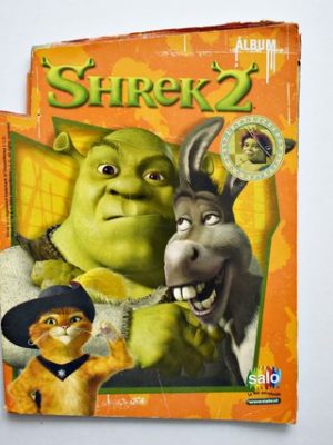 Shrek 2 (Salo, 2004): Álbum Completo (Con todas sus láminas pegadas)