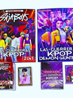 Guerreras Del KPop [Demon Hunter] [Colección]: 2 Álbumes Completos A Pegar