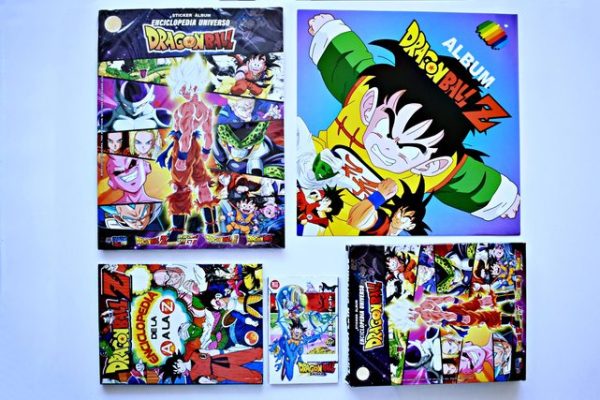 01 ÁLBUM Dragon Ball Enciclopedia [Universo]: Álbum Completo A Pegar + Extra Enciclopedia Salo
