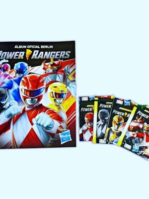 Power Ranger Tapa Dura [Berlin]: Álbum + 25 Sobres Sellados
