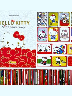 Hello Kitty 50th Aniversario (Panini, 2024)[Tapa Dura]: Álbum Completo A Pegar [Ultimas Unidades]