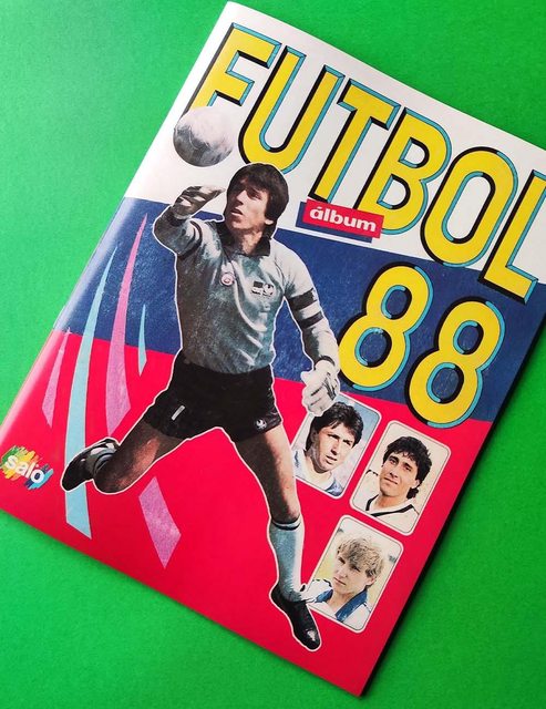 Futbol 88': Álbum Completo (Con láminas impresas) (Futbol 1988)