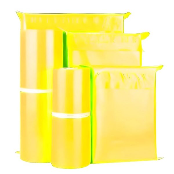 BOLSA COURIER 38x52cm [100 UNIDADES]  Autoadhesiva AMARILLA