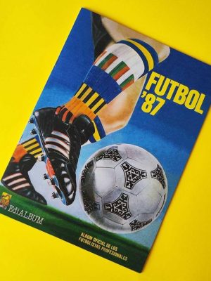 Futbol 87': Álbum Completo (Con láminas impresas) (Futbol 1987)