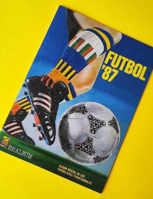Futbol 87': Álbum Completo (Con láminas impresas) (Futbol 1987)