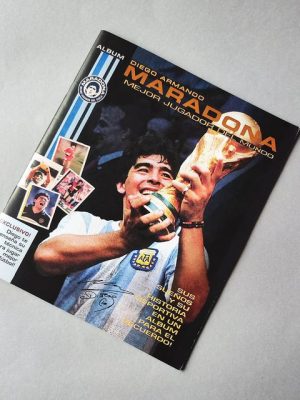 Maradona Álbum [Mejor Jugador del Mundo] (Don Comic, 2024): Álbum Completo (Con láminas impresas)