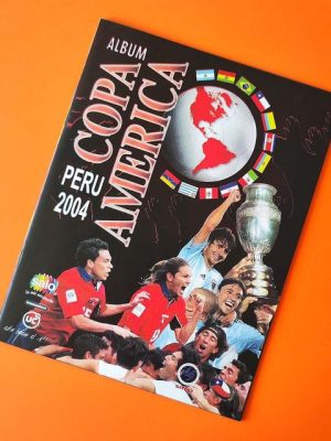 COPA AMÉRICA 2004: Álbum Completo (Con láminas impresas)